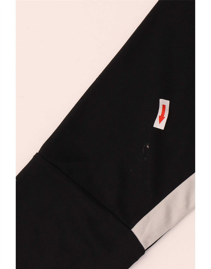 Спортивный костюм Nike для мальчиков, верхняя куртка 13–14 лет, XL, черный полиэстер с цветными блоками
