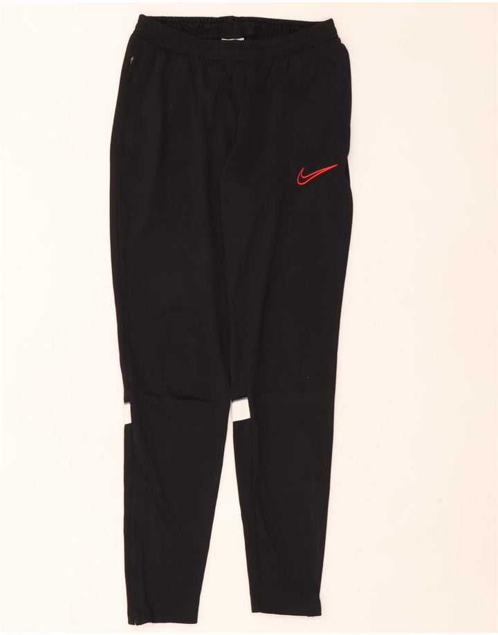 Мужские спортивные брюки Nike Dri Fit, маленькие черные полиэстер с цветными блоками