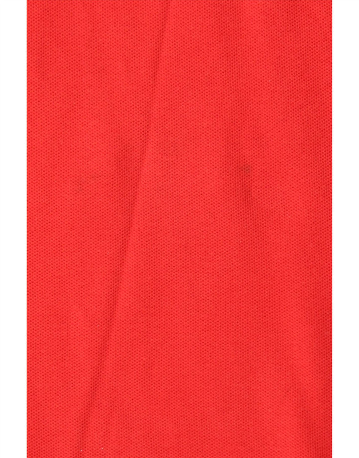 Женская рубашка поло FILA IT 46, большая красная, хлопок