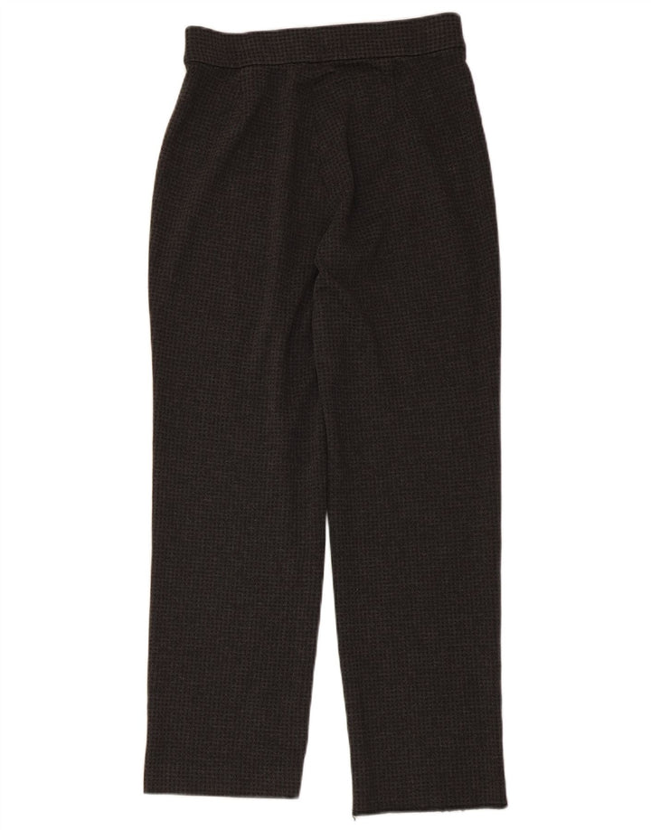 Женские брюки Marks & Spencer UK 10 Small W26 L26 Серые с узором "гусиные лапки"