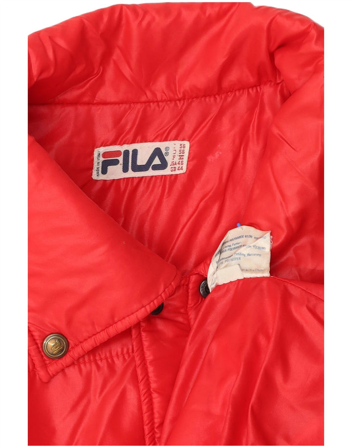 Мужская ветровка Fila IT 56 XL Красный Полиэстер