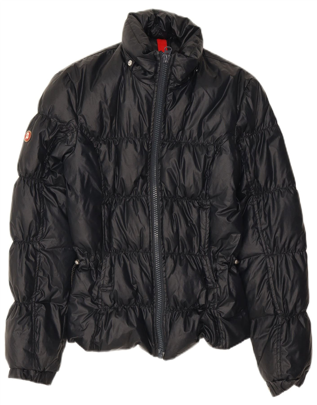 INVICTA Womens Padded Jacket UK 10 Small Navy Blue Polyamide