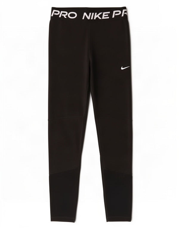 Леггинсы с рисунком Nike Dri Fit для девочек 13–14 лет, XL, черные