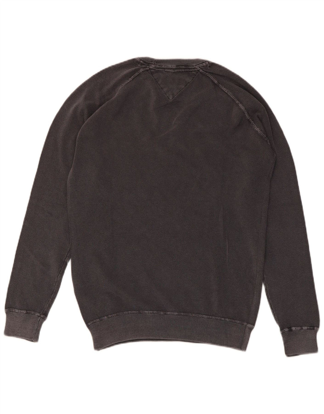 TOMMY HILFIGER Мужской свитшот, маленький серый хлопковый джемпер