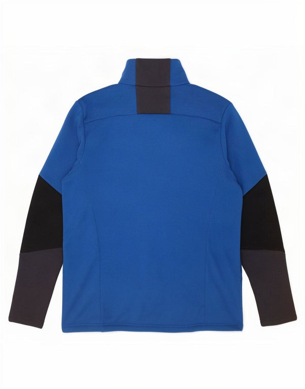 Мужская спортивная куртка Helly Hansen, большая синяя полиэстер с цветными блоками