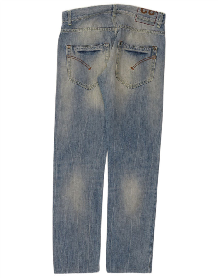 Dondup Мужские прямые джинсы W32 L30 синие, хлопок