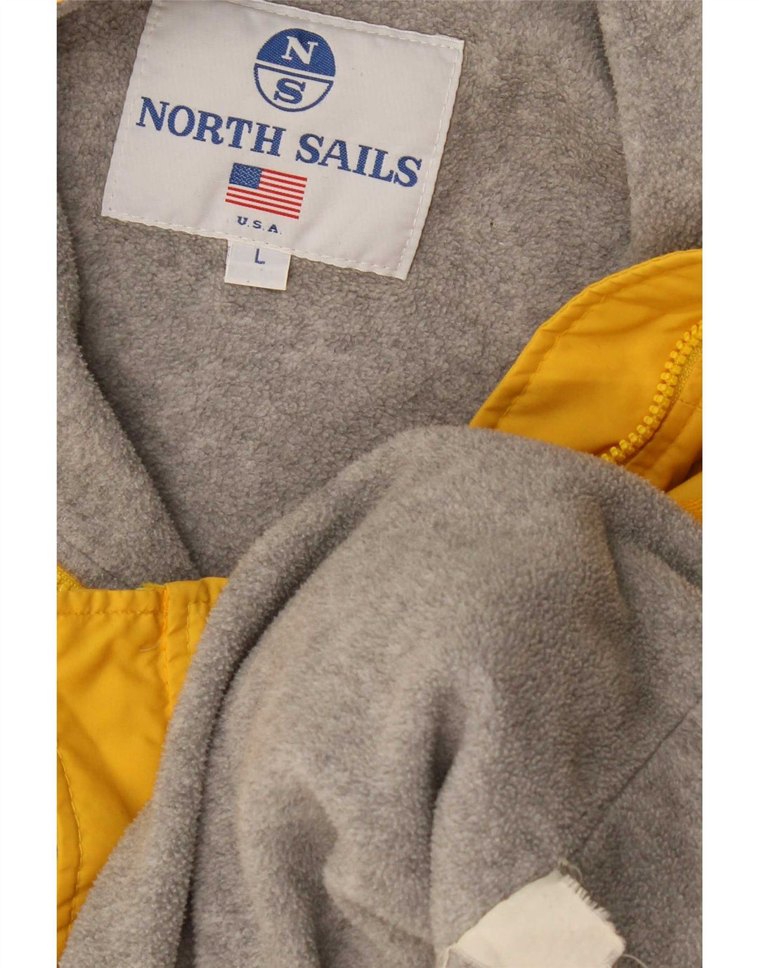 Мужская куртка-бомбер North Sails UK 40, большая желтая