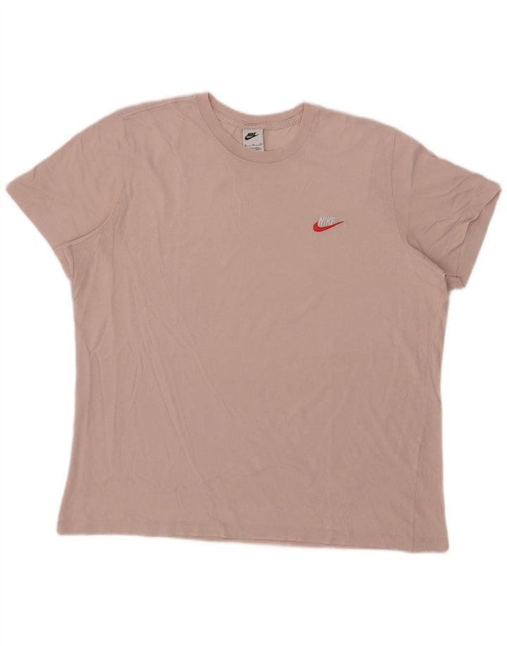 Мужская футболка NIKE XL, розовая