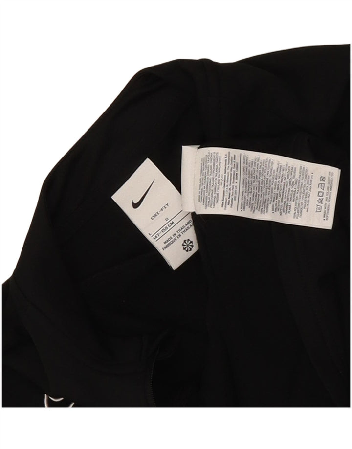 Пуловер спортивный костюм Nike для мальчиков Dri Fit, большой черный цвет 12–13 лет