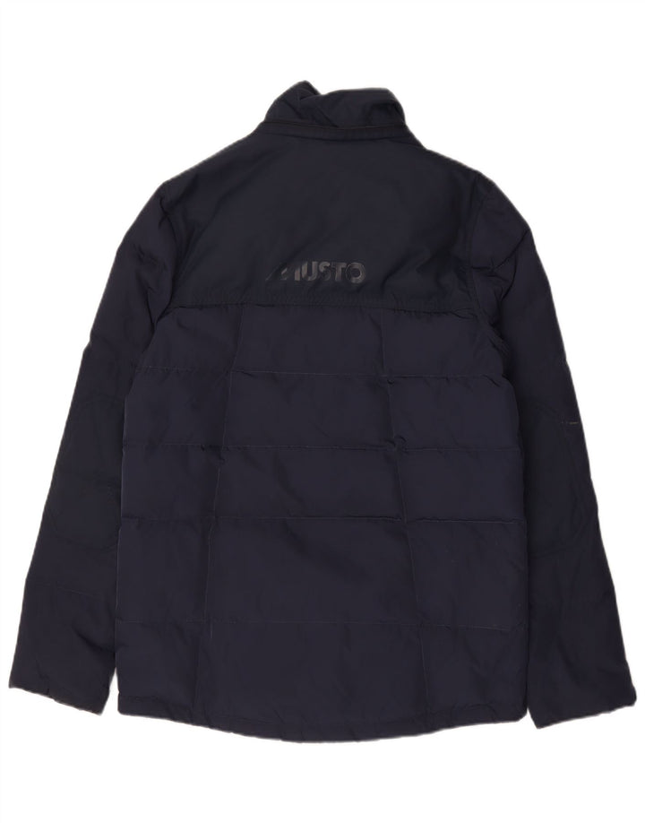 Мужская стеганая куртка Musto UK 36, маленькая, темно-синяя, нейлон