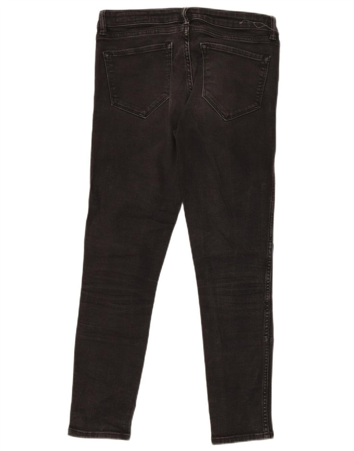 ALL SAINTS Womens Slim Jeans W29 L26 Black Cotton