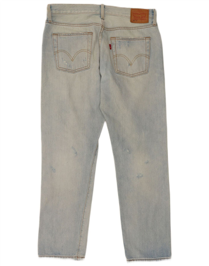 Мужские прямые джинсы Levi's 501 W27 L27, синий хлопок