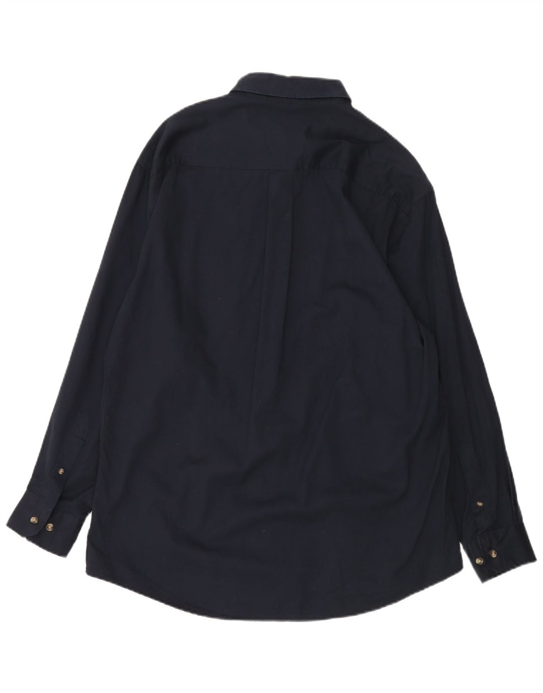 Мужская рубашка Dockers среднего размера, темно-синяя, хлопковая