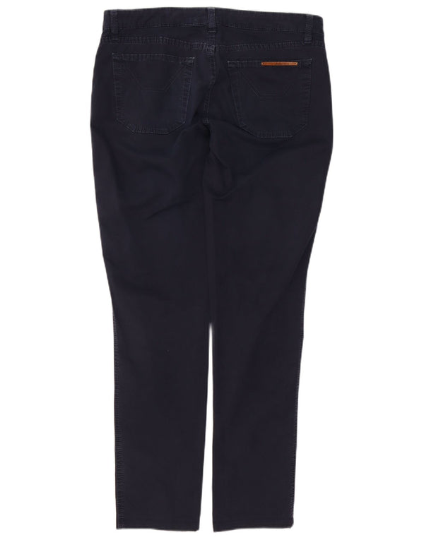 Женские узкие повседневные брюки Jeckerson W30 L30, темно-синие, хлопковые