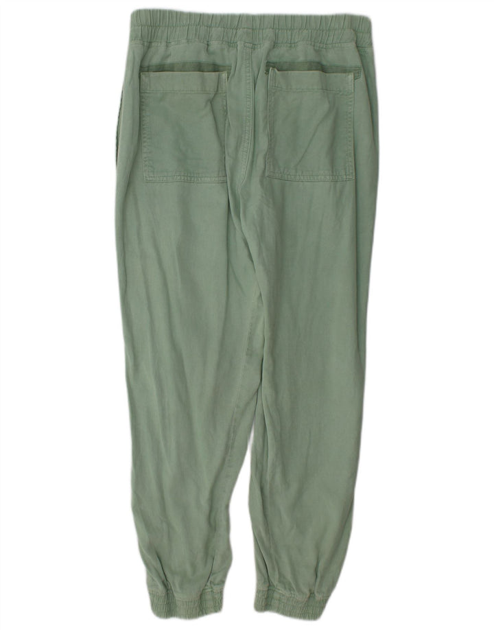 Женские джоггеры Zara Medium W28 L27, зеленые лиоцелловые брюки