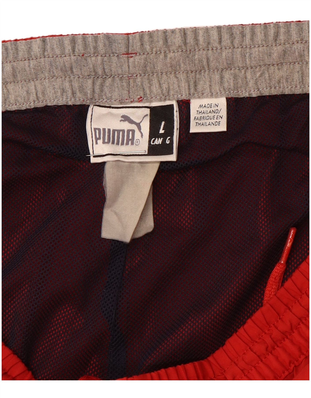 Брюки мужские спортивные Puma большие красные