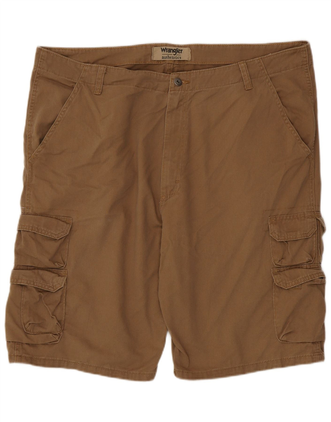 Мужские шорты карго Wrangler W42 2XL коричневые, хлопок