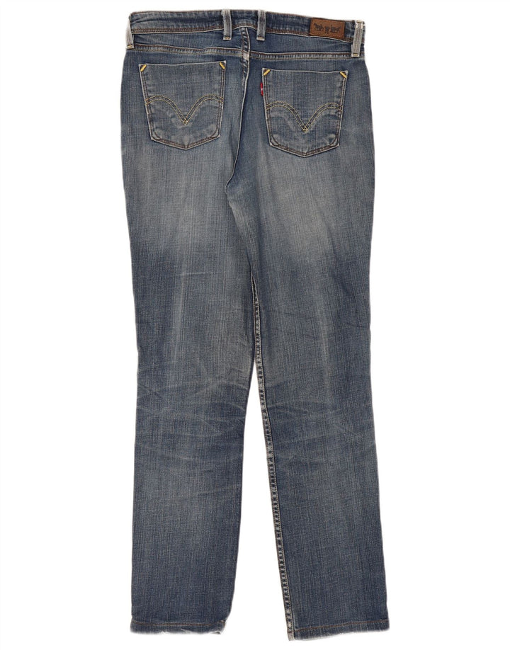 Женские прямые джинсы Levi's 627 W32 L30 синие