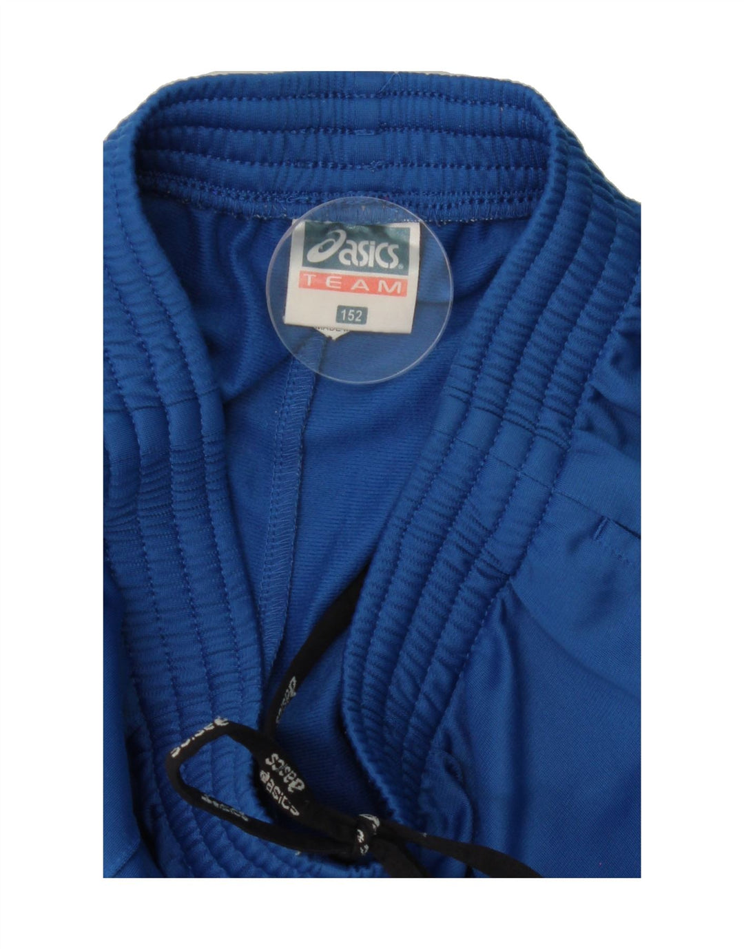 ASICS Boys Graphic Full Tracksuit 11-12 Years  Blue Colourblock Polyester Vintage Asics and Second-Hand Asics from Messina Hembry 
