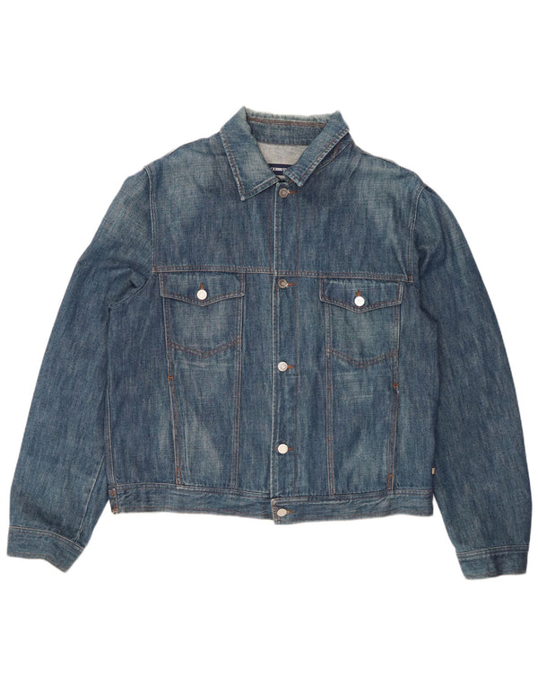 Мужская джинсовая куртка CERRUTI 1881 UK 44 2XL, синяя, хлопок