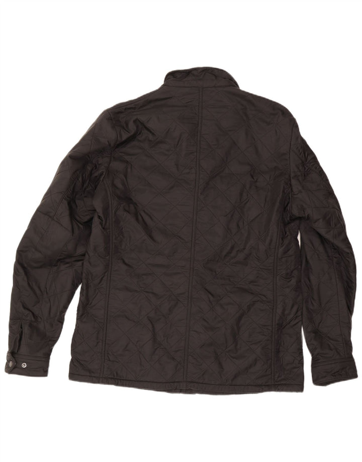 Мужская стеганая куртка Barbour UK 42 XL черная из полиамида