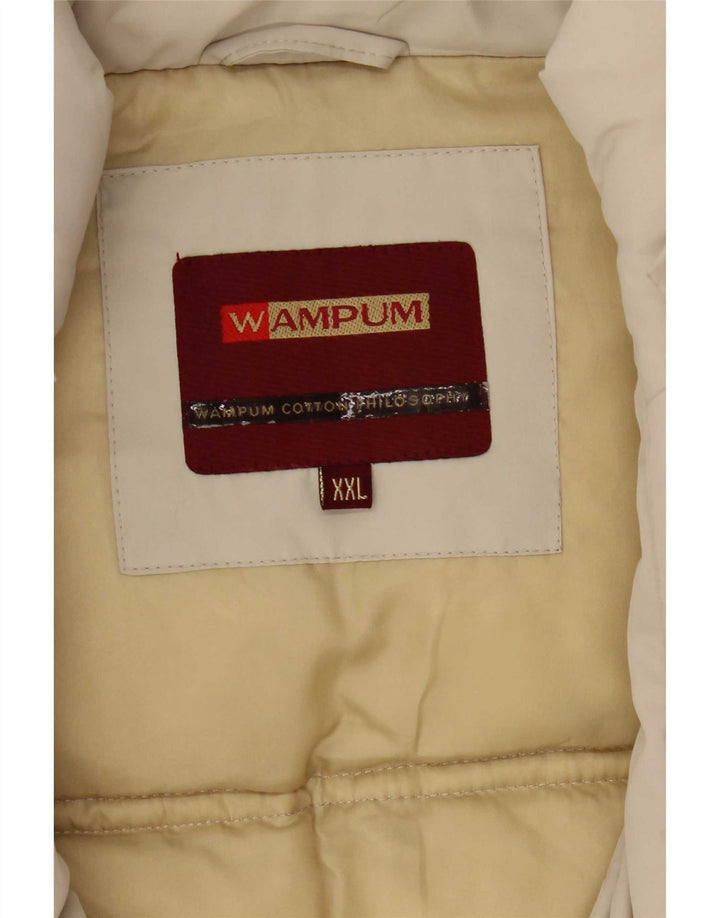 Мужская стеганая куртка Wampum UK 44 2XL Бежевый полиэстер