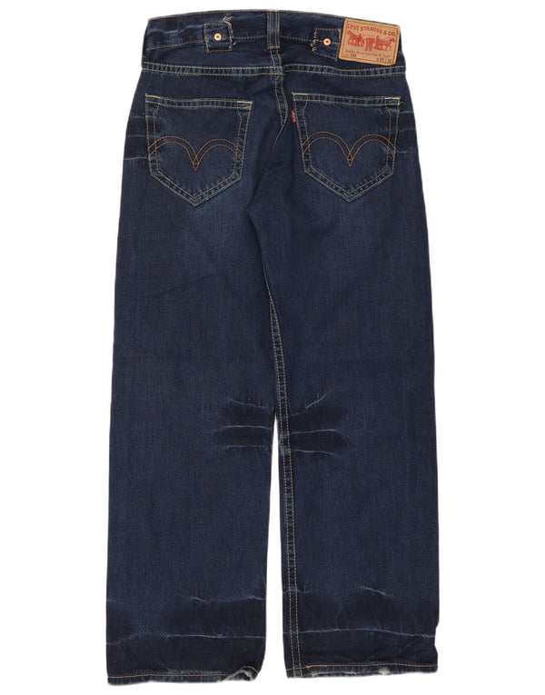 Женские широкие джинсы LEVI'S 902 W29 L30 Темно-синие, хлопок