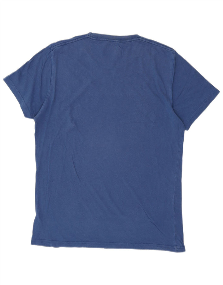 CONVERSE Mens Chuck Taylor Graphic T-Shirt Top Large Blue