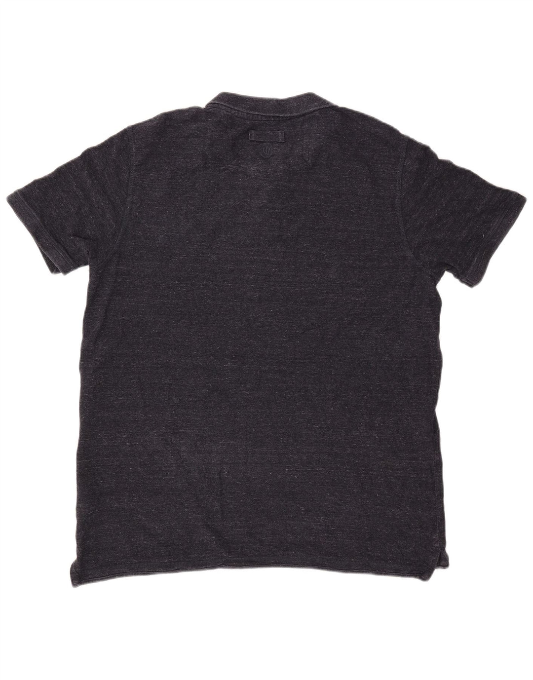 Мужская рубашка-поло FAT FACE 2XL, темно-синяя, хлопковая в крапинку