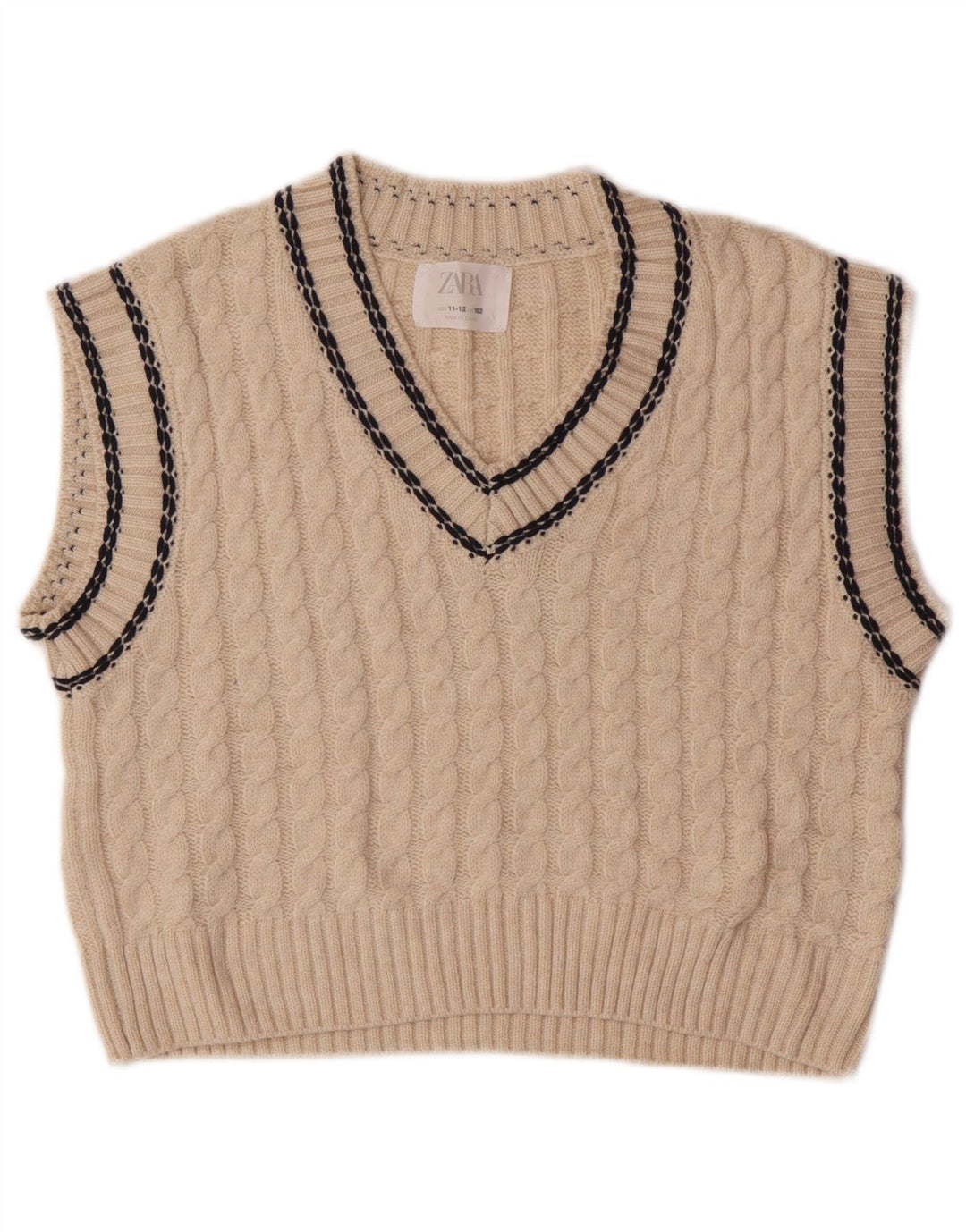 Майка-майка Zara для девочек, скидка 11-12 лет, белый полиэстер