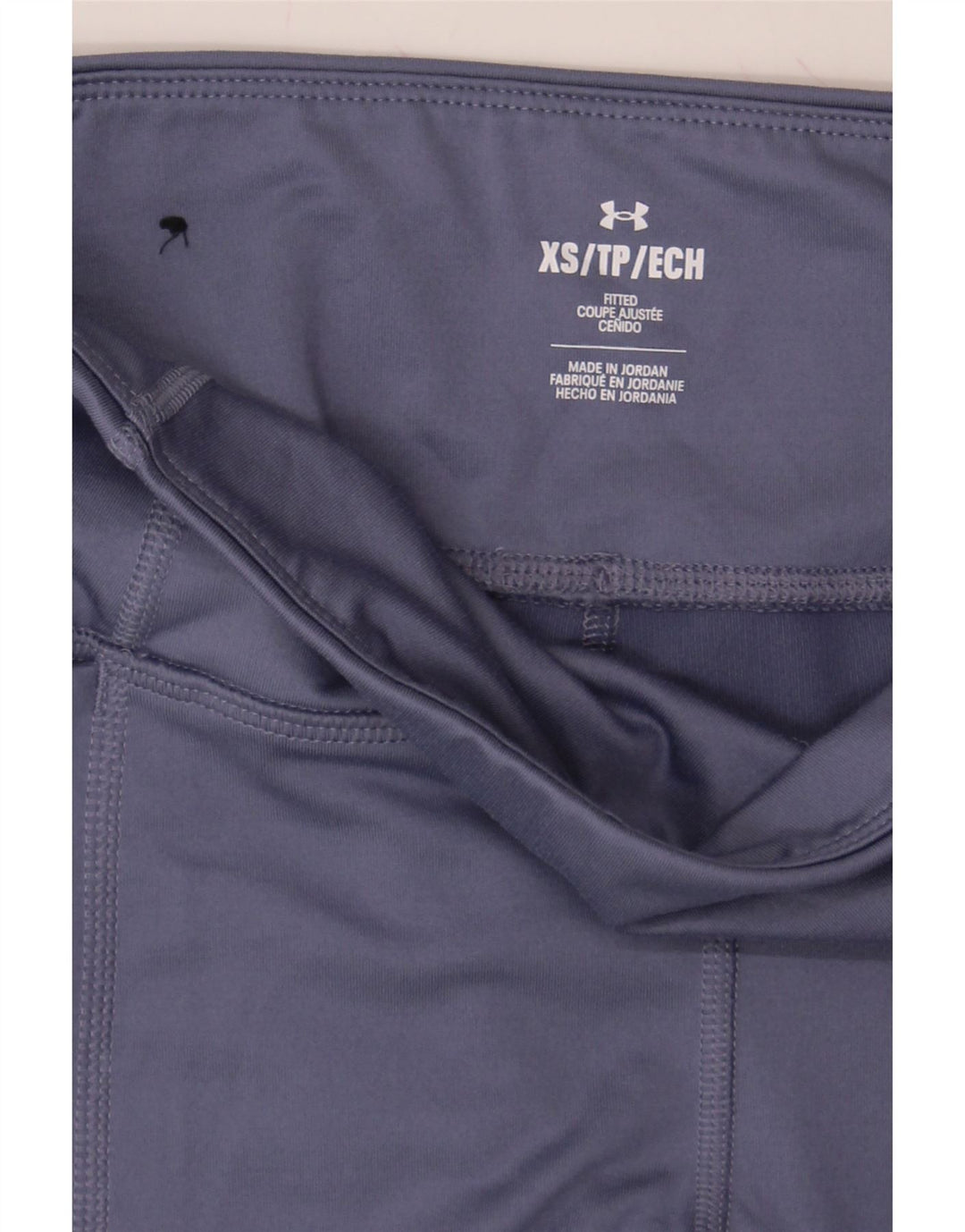 UNDER ARMOUR Womens Leggings UK 6 XS  Blue Polyester Vintage Under Armour and Second-Hand Under Armour from Messina Hembry 