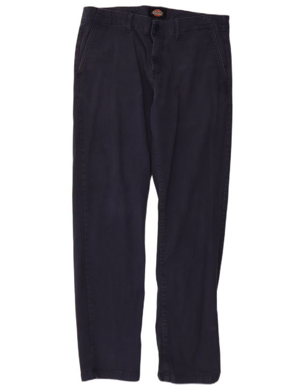 Мужские прямые брюки чинос Dickies W34 L32 Темно-синий хлопок