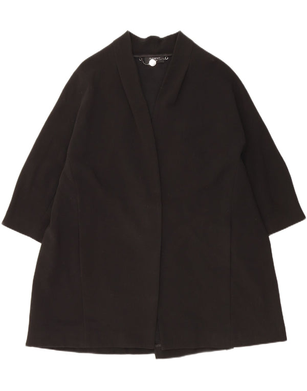 Женское открытое пальто большого размера Marks & Spencer UK 18 XL, черное
