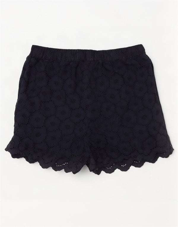 Женские шорты Jack Wills UK 12 Medium W30 Темно-синие хлопковые с цветочным принтом