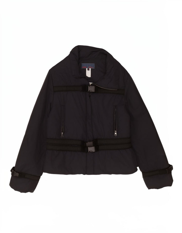 Женская ветровка с рисунком Les Copains IT 44 Medium Black