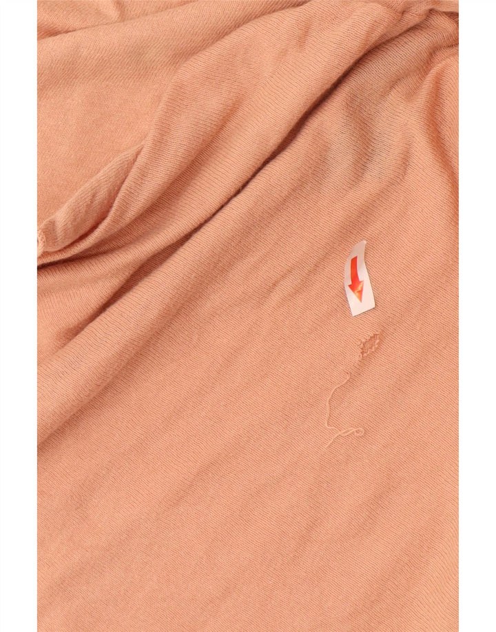 Женское асимметричное платье Zara UK 14, средний оранжевый