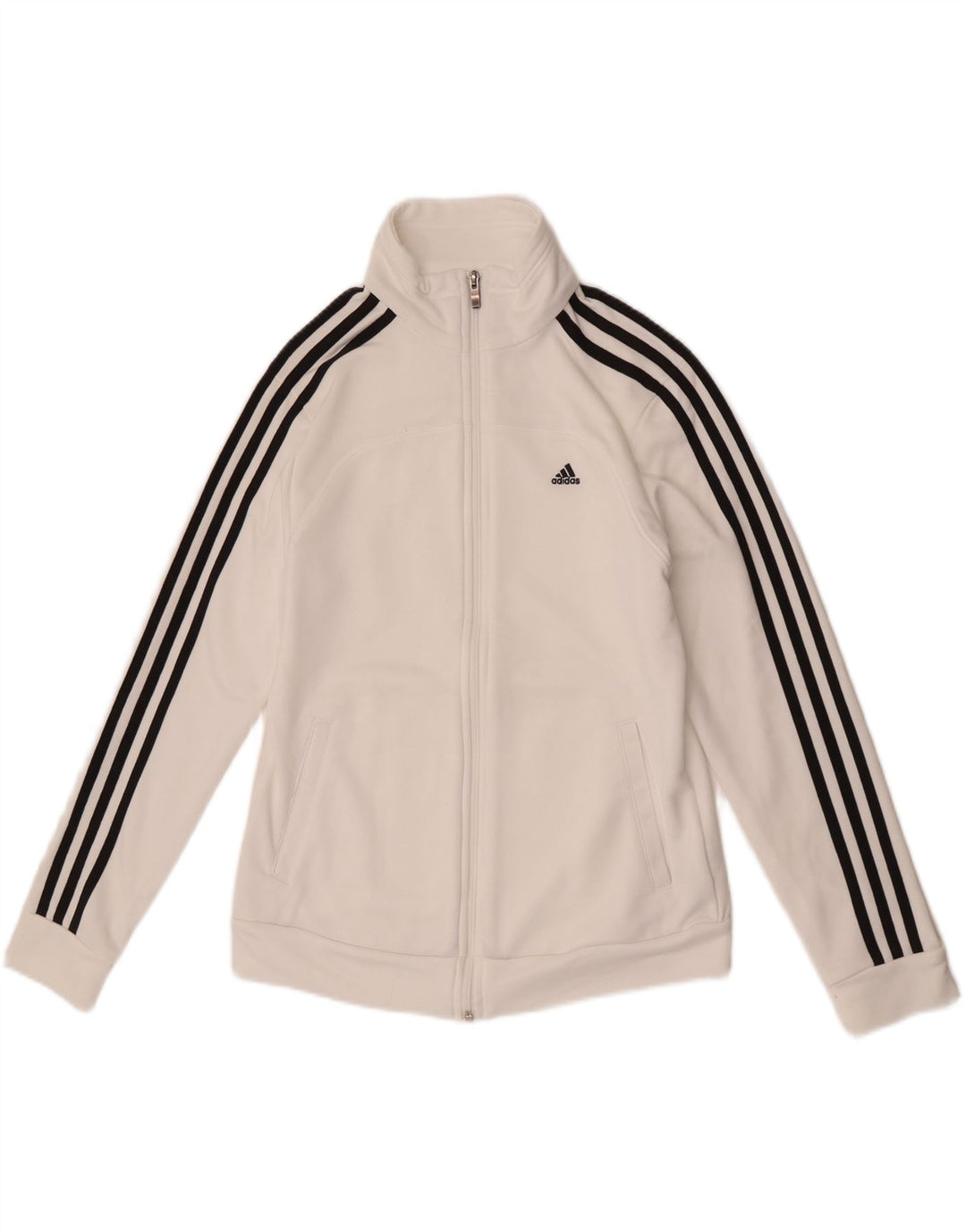 Женская спортивная куртка Adidas Climalite UK 12/14, средний белый