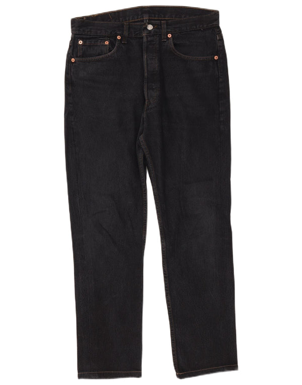 Мужские зауженные джинсы Levi's W32 L30 черные