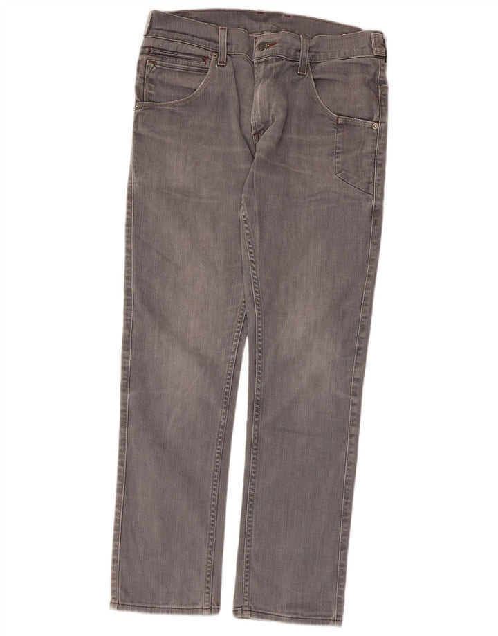 Женские джинсы скинни Levi's 511 W33 L30 Серые хлопковые