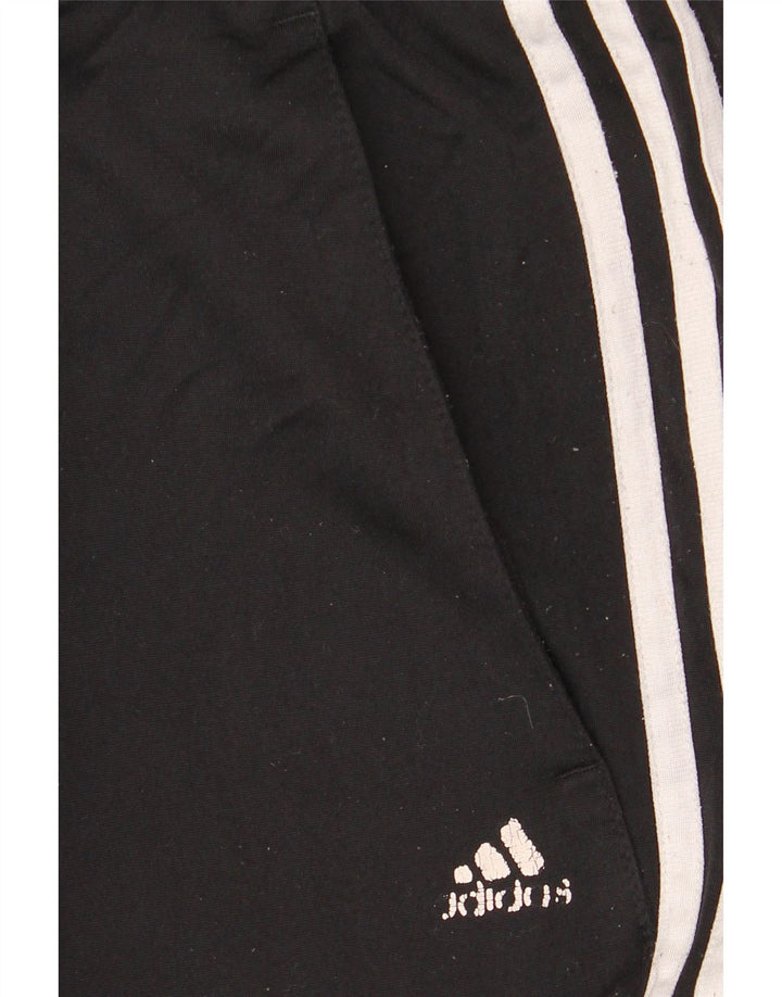 Мужские спортивные брюки Adidas UK 36/38, маленький черный полиэстер