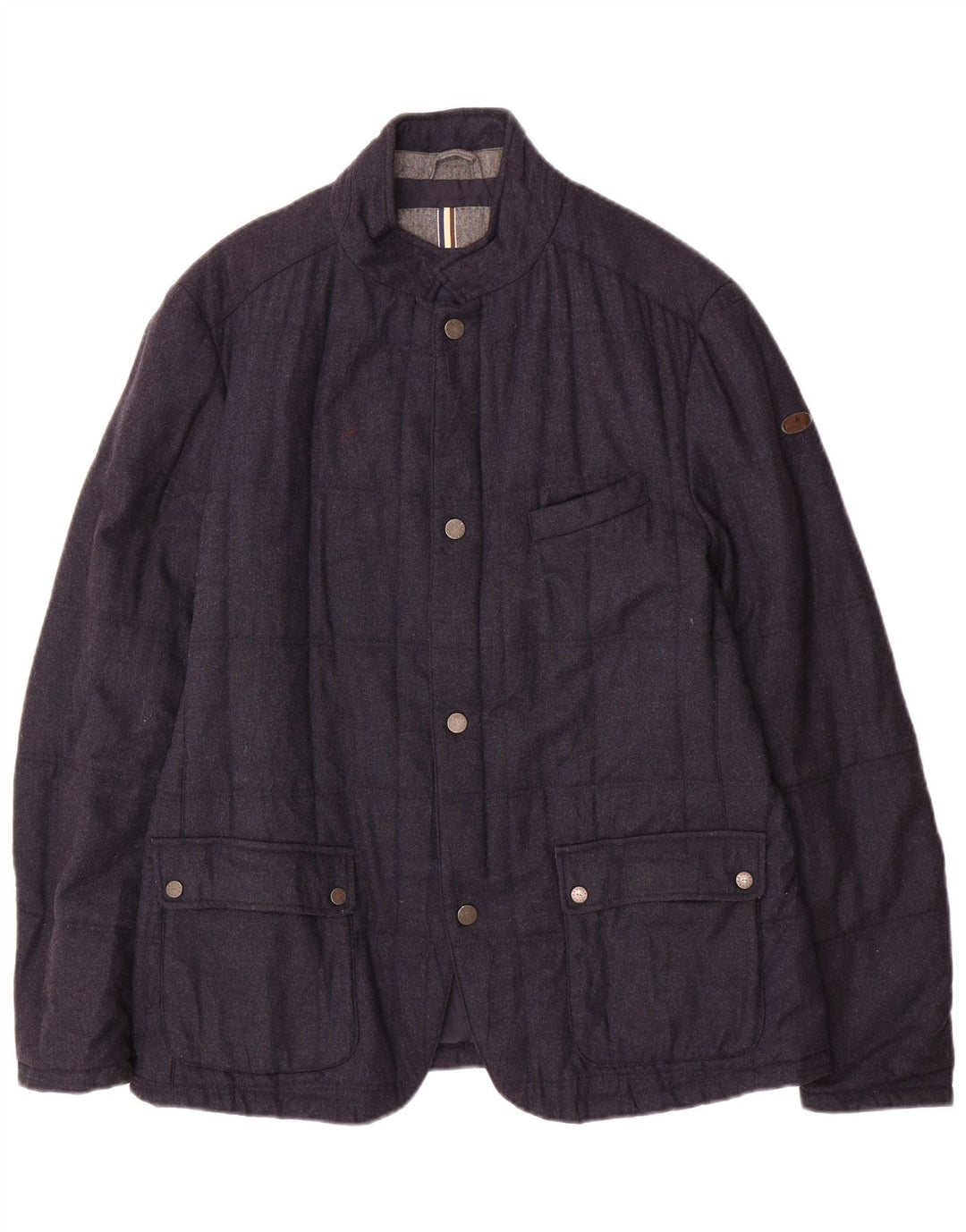 Мужская стеганая куртка Brooksfield UK 42 XL темно-синяя