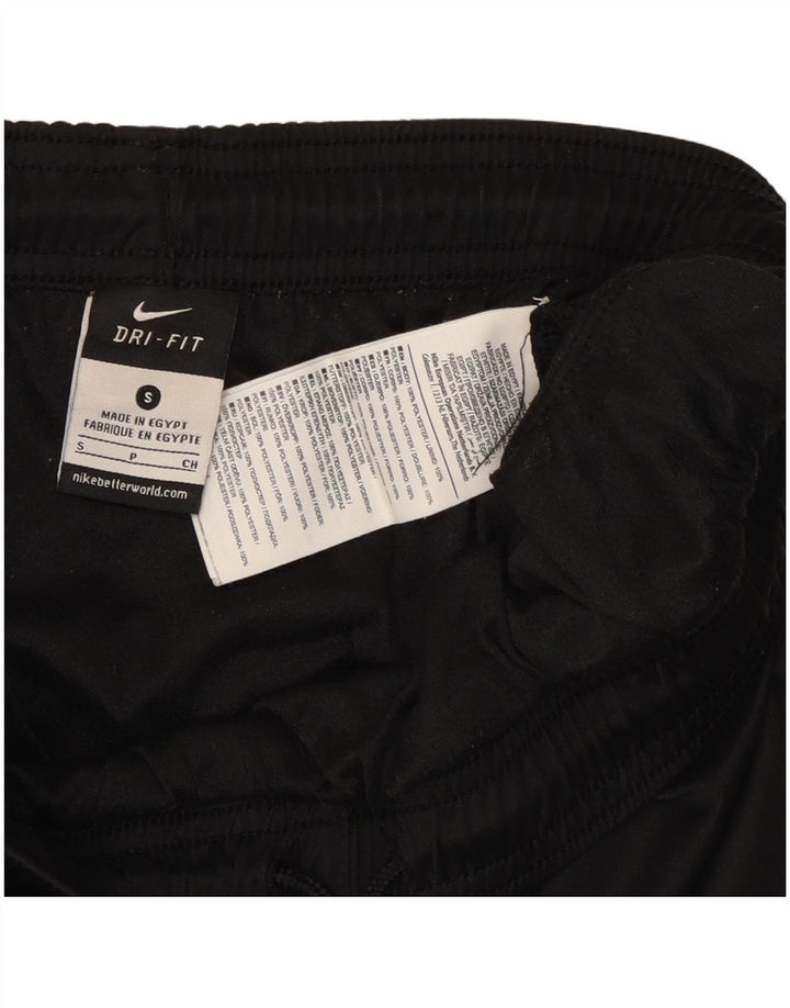 Мужские спортивные шорты Nike Dri Fit, маленькие черные, из полиэстера