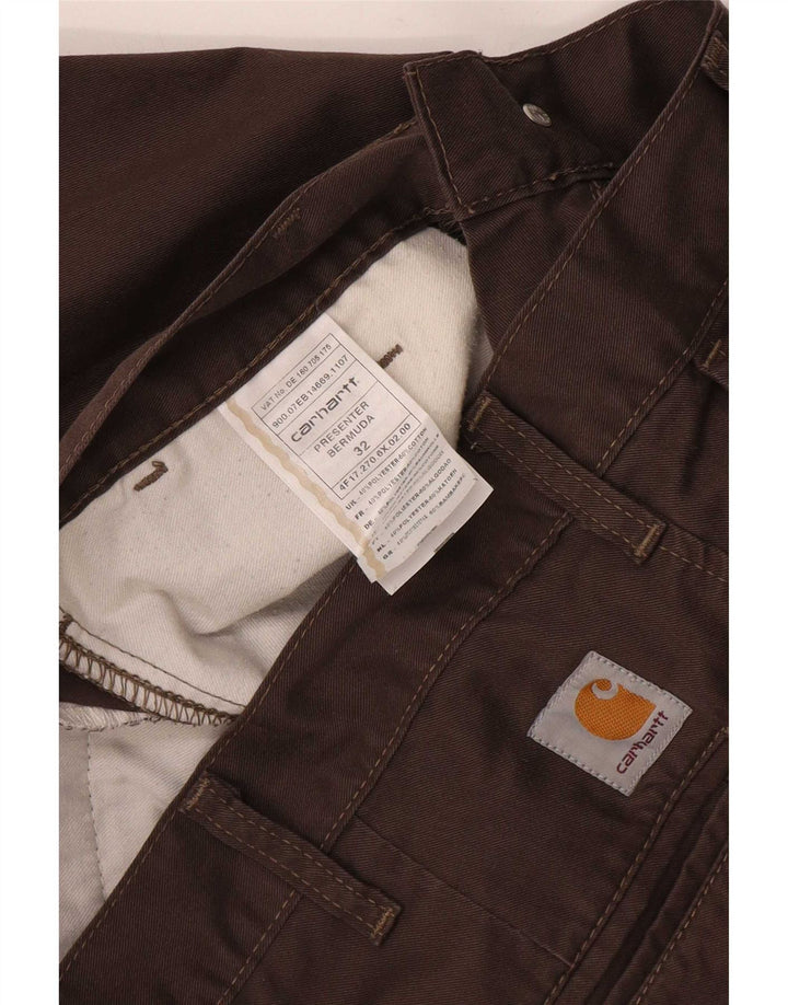 Мужские шорты чинос Carhartt Regular W32, средний коричневый полиэстер