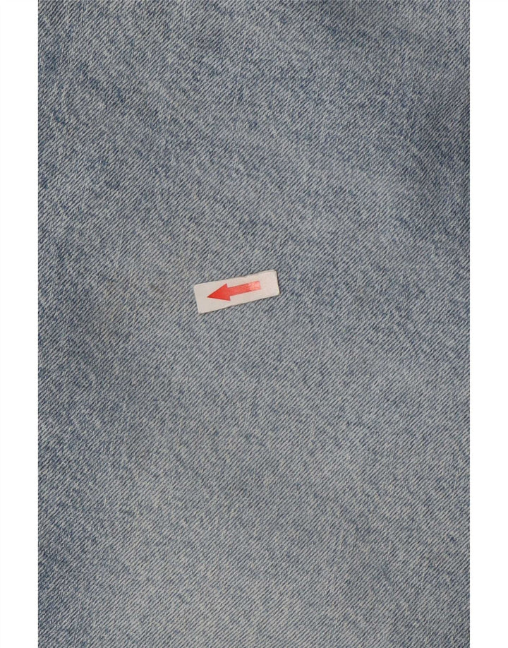 Женская джинсовая юбка Zara, большая W30, синяя