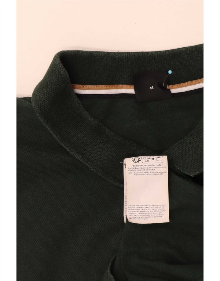 Мужская рубашка-поло Hugo Boss, средний зеленый хлопок, хлопок