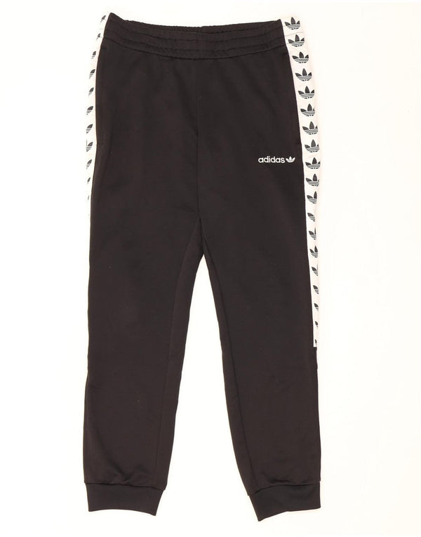 Adidas Mens Graphic Tracksuit Trousers Joggers Medium Black Colourblock