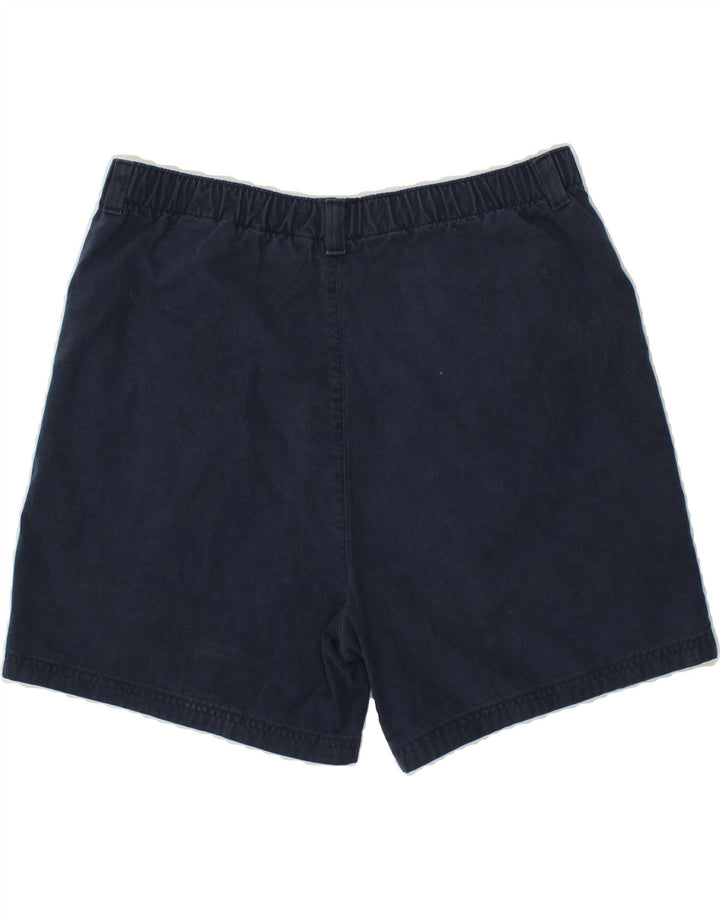 EDDIE BAUER Womens Casual Shorts Medium W30 Navy Blue Cotton Vintage Eddie Bauer and Second-Hand Eddie Bauer from Messina Hembry 