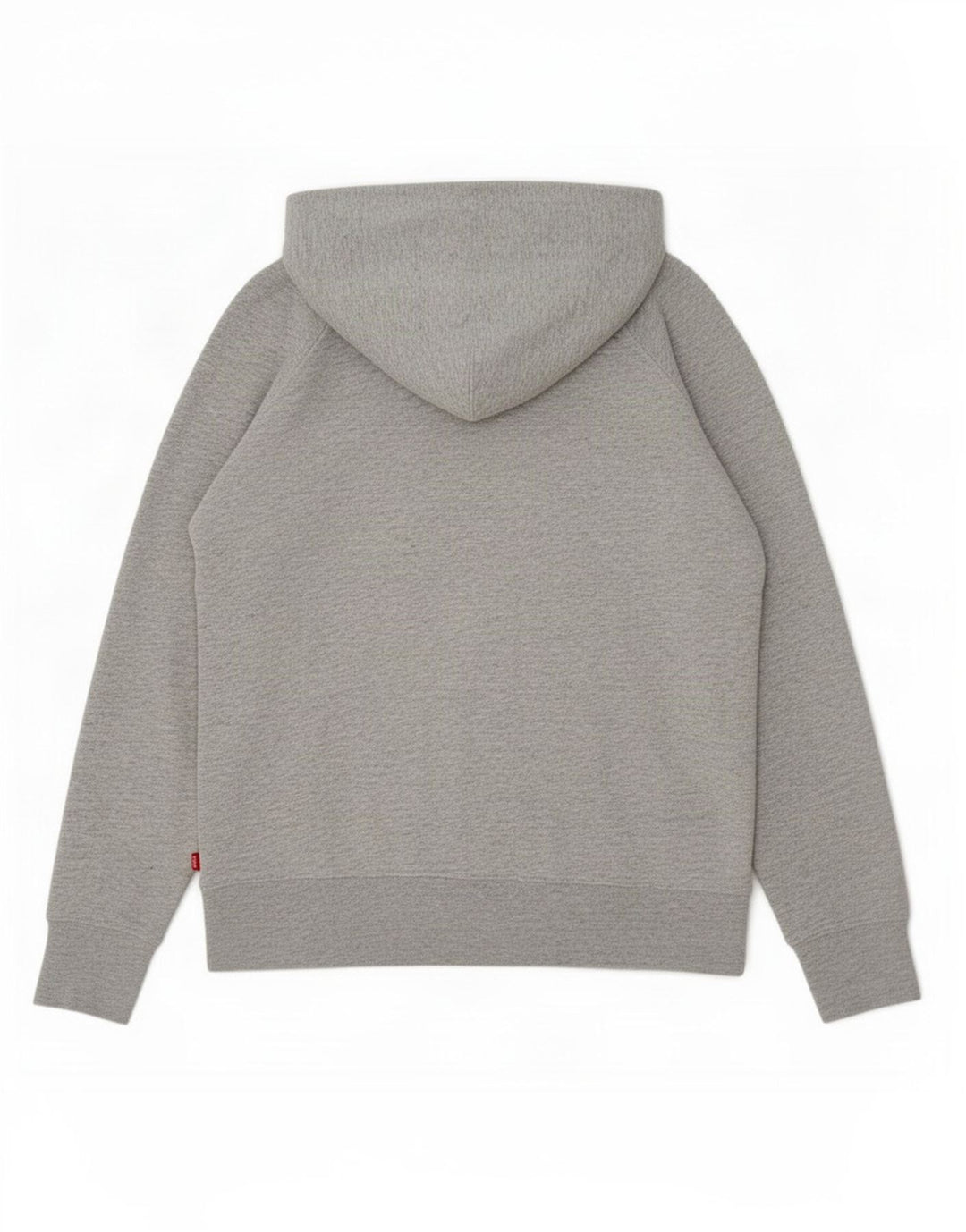 Мужской джемпер с капюшоном Levi's, маленький серый, хлопковый