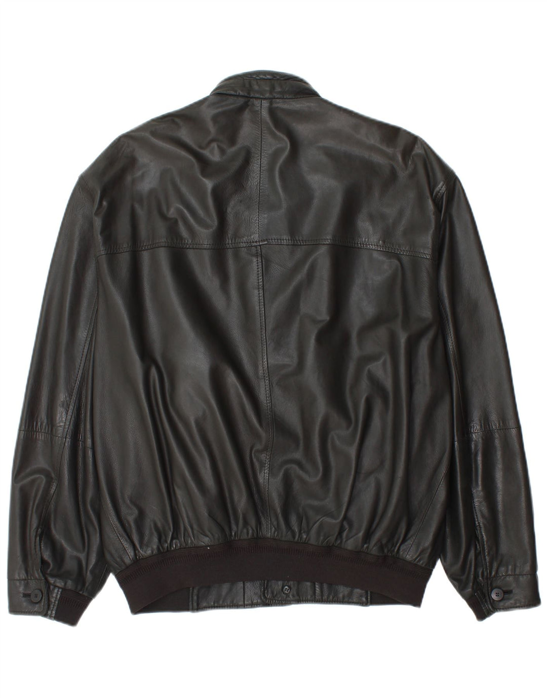 Куртка мужская кожаная KAPRAUN UK 40 большая черная