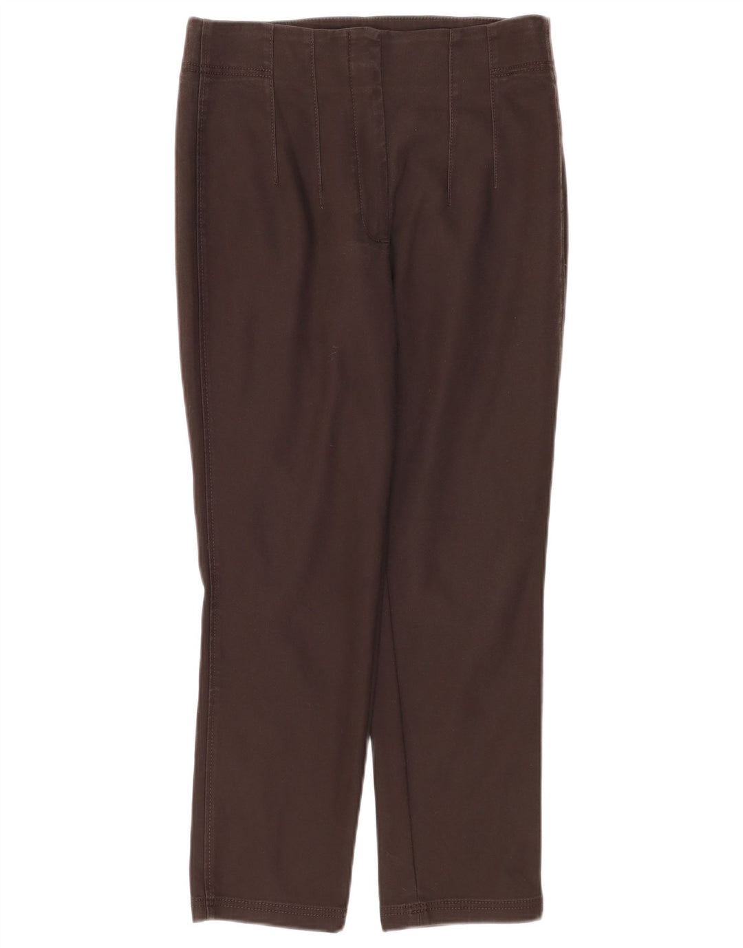 Massimo Dutti Женские прямые укороченные брюки EU 40 Medium W30 L26 Коричневые